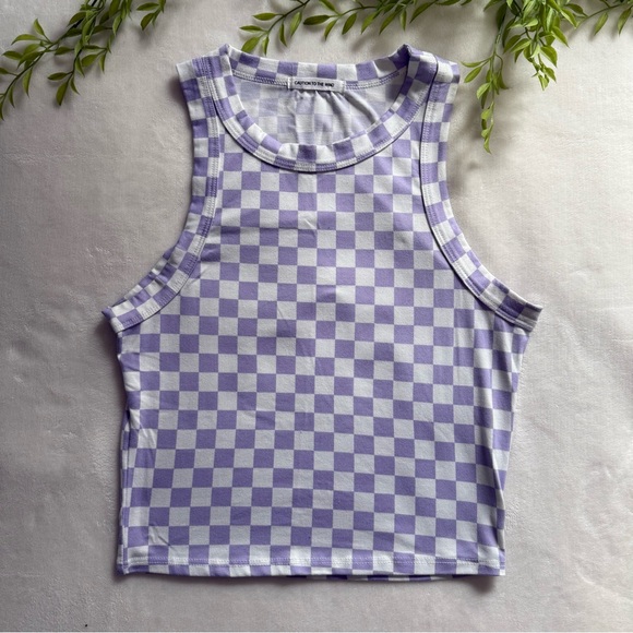 Caution To The Wind Tops - ❤️ Caution To The Wind | Checkered Tank